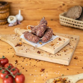 Salami with chili pepper