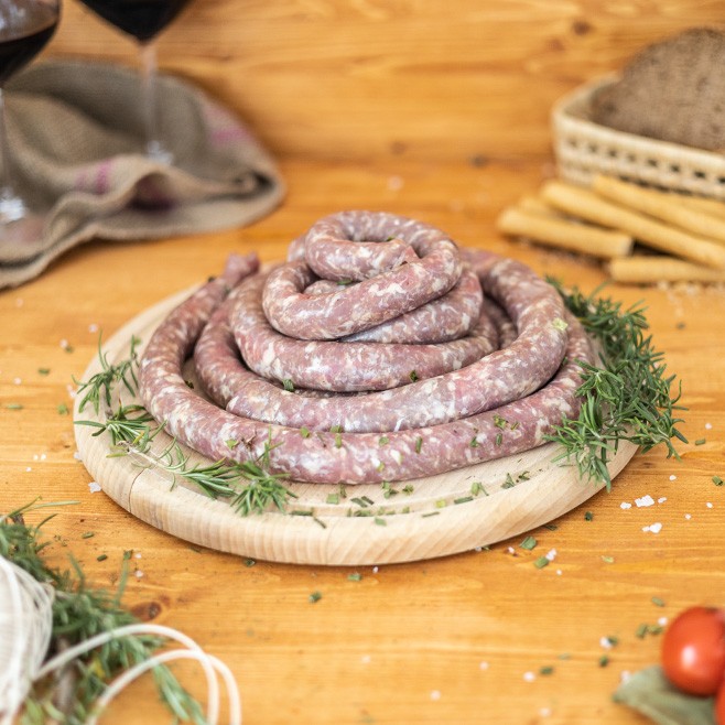 Salsiccia di maiale fresca